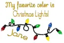 Christmas Lights- Jane