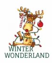 ANIMATED RUDOLPH.. WINTER WONDERLAND