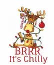 Animated Rudolph.. BRRR.. IT'S CHILLY