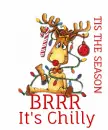 TIS THE SEASON.. BRRR IT'S CHILLY (ANIMATED RUDOLPH)