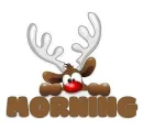 RUDOLPH SAYING "MORNING"