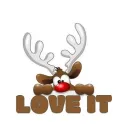RUDOLPH SAYING "LOVE IT"