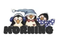 MORNING.. 3 PENGUINS