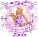 Happy Birthday ~ Linda aka (classylind) ~ fg