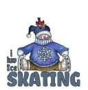 I luv ice skating... SNOWMAN