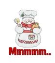 Mmmmm. SNOWMAN CHEF
