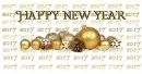 HAPPY NEW YEAR 2017 (Animated bubbles)