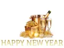 ANIMATED CHAMPAGNE BUCKET.. HAPPY NEW YEAR