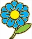 blue flower