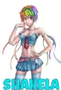 Rainbow Girl with animated bubbles for Shakela