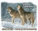 SNOWING ON HOWLING WOLVES SAYING "GOOD MORNING"