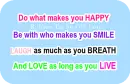 Be Yourself~!