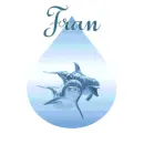 Fran.. dolphin teardrop