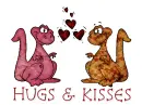 HUGS & KISSES. 