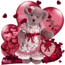 Bear/Happyvalentines day/Marilyn