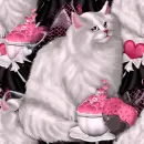 Seamless Cat Background