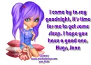 Came to say Goodnight - Jane