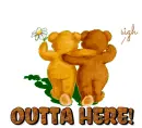 OUTTA HERE! 