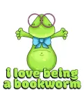 I love being a bookworm