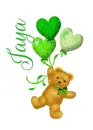 Jaya's teddy bear