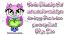 Friendship Owl - Jane
