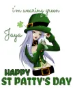 St Patrick's Day â™§ (Jaya) I'm wearing green