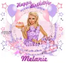 Happy Birthday ~ Melanie