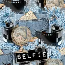 Selfie Life Seamless Background