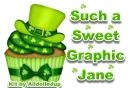 St Pat's Cupcake - jane