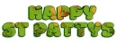 HAPPY ST PATTYS, HOLIDAYS, TEXT, GREEN