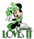 CONNIE LOVES IT, DISNEY, ST PATRICKS DAY, SHAMROCK
