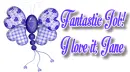Purple Butterfly - Jane