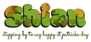 Shian.. stopping by to say happy st patricks day