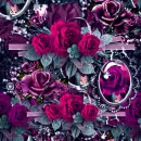 Purple Bliss Seamless Background