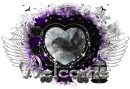 Goth Angel-Welcome in Purple