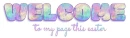 WELCOME to my page