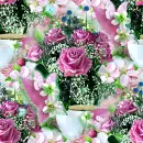 Seamless Spring Garden Background