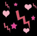 hearts/lightning