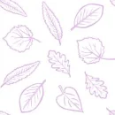Purple Leaf Background