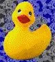 Flashing Rainbow Ducky