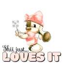 Shii just LOVES IT