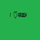 i love green 