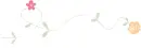Animated flower vine divider