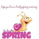 it's finally Spring.. have a lovely spring morning