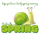 it's finally Spring.. have a lovely spring morning