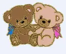 2 teddy bear