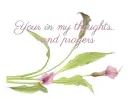 Your in my thoughts and prayers