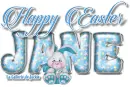 Happy Easter Bunny - Jane