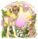 Girl <Happy Easter>