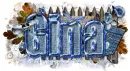 Gina - Denim Style First Name